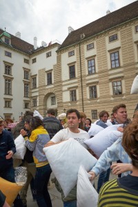 Pillowfightday Vienna 2015